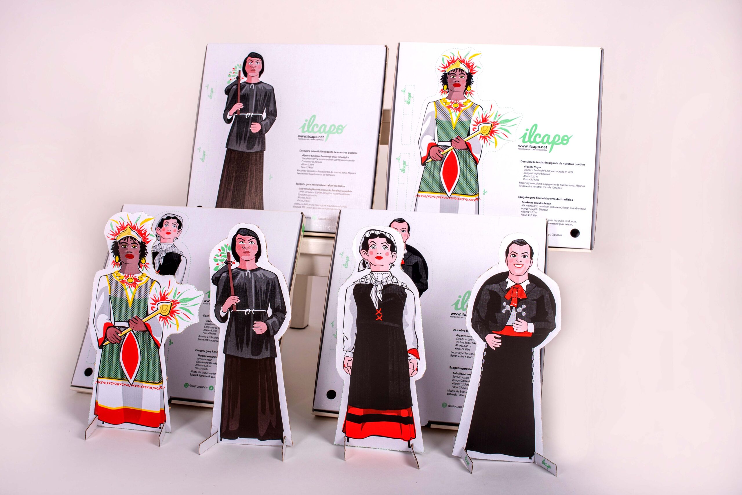 Las nuevas cajas de Pizza Ilcapo